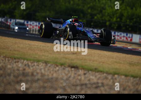 #06 Nichola Latifi Williams Racing Mercedes während des ungarischen GP, 28-31. Juli 2022 auf Hungaroring, Formel 1 Weltmeisterschaft 2022. Stockfoto