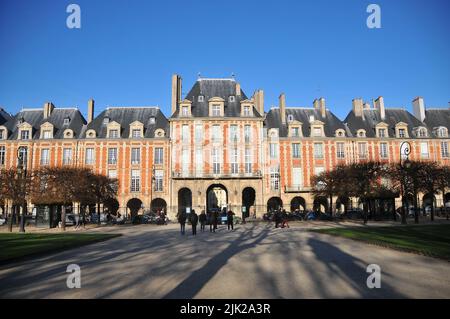 Place des Vosges Stockfoto