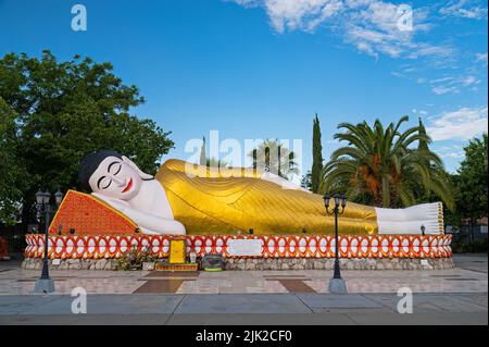 Stockton, Kambodschanischer Buddhistischer Tempel, Kalifornien Stockfoto