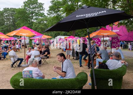 Commonwealth Games 2022, Birmingham Bowls Leamington Spa Stockfoto