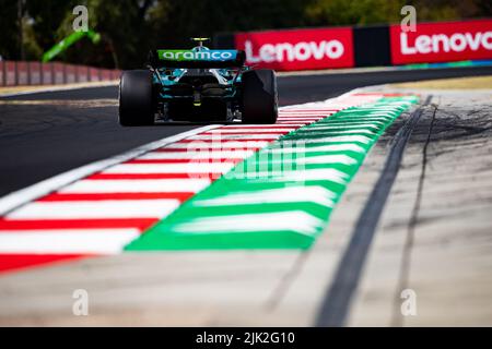 Mogyorod, Ungarn. 29.. Juli 2022. Während der Formel 1 Aramco Magyar Nagydij 2022, großer Preis von Ungarn 2022, 12. Runde der FIA Formel 1 Weltmeisterschaft 2022 vom 28. Bis 31. Juli 2022 auf dem Hungaroring, in Mogyorod, Ungarn - Foto: Joao Filipe / Dppi/DPPI/LiveMedia Kredit: Unabhängige Fotoagentur/Alamy Live News Stockfoto