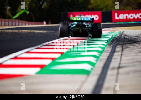 Mogyorod, Ungarn. 29.. Juli 2022. Während der Formel 1 Aramco Magyar Nagydij 2022, großer Preis von Ungarn 2022, 12. Runde der FIA Formel 1 Weltmeisterschaft 2022 vom 28. Bis 31. Juli 2022 auf dem Hungaroring, in Mogyorod, Ungarn - Foto: Joao Filipe / Dppi/DPPI/LiveMedia Kredit: Unabhängige Fotoagentur/Alamy Live News Stockfoto