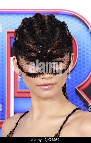 Spider-man: No Way Home Premiere im Village Theatre am 13. Dezember 2021 in Los Angeles, CA mit: Zendaya wo: Los Angeles, California, USA Wann: 14. Dezember 2021 Credit: Nicky Nelson/WENN Stockfoto