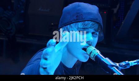 JUSTIN BIEBER, JUSTIN BIEBER: NEVER SAY NEVER, 2011, Stockfoto