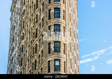 Flatiron-Gebäude in Manhattan, New York Stockfoto