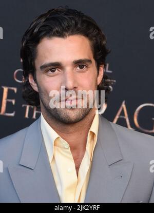 Los Angeles, California, USA 27.. Juli 2022 Darsteller Fabien Frankel besucht HBO Game of Thrones 'House of the Dragon' Premiere im Academy Museum am 27. Juli 2022 in Los Angeles, Kalifornien, USA. Foto von Barry King/Alamy Stockfoto Stockfoto