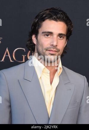 Los Angeles, California, USA 27.. Juli 2022 Darsteller Fabien Frankel besucht HBO Game of Thrones 'House of the Dragon' Premiere im Academy Museum am 27. Juli 2022 in Los Angeles, Kalifornien, USA. Foto von Barry King/Alamy Stockfoto Stockfoto