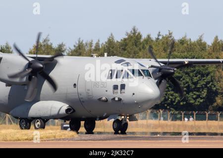 Italienische Luftwaffe Spartan bei RIAT 2022. Stockfoto