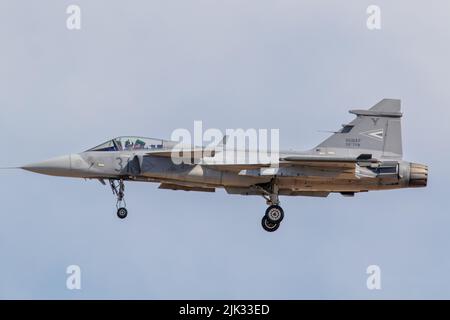 Ungarische SAAB Gripen Stockfoto