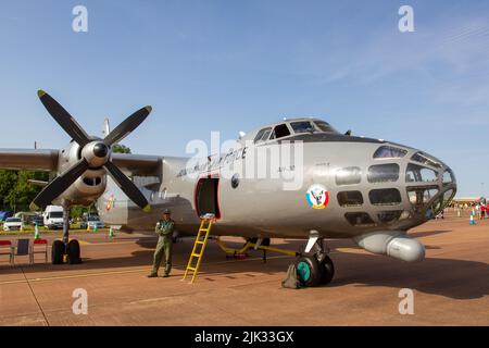 Rumänisch Antonov An-30 Clank Stockfoto