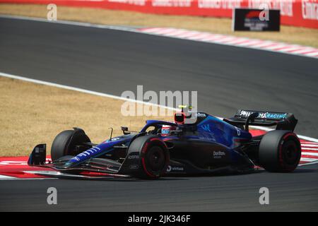 #06 Nichola Latifi Williams Racing Mercedes während des ungarischen GP, 28-31. Juli 2022 auf Hungaroring, Formel 1 Weltmeisterschaft 2022. Stockfoto
