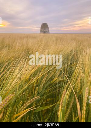 Die Doocot auf findlater Castle sandend aberdeenshire scotland. Stockfoto