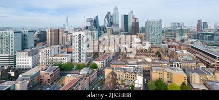 Aldgate und Whitechapel, City of London Stockfoto