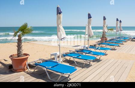 Strand in St. Constantine und Helena Resort Bulgarien Stockfoto