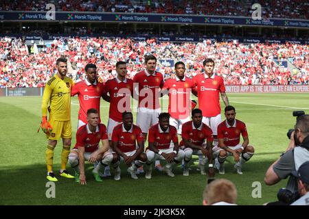 Oslo, Norwegen, 30.. Juli, Manchester United, Credit: Frode Arnesen/Alamy Live News Stockfoto