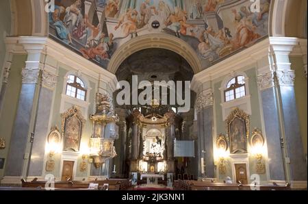 St. Anne Pfarrkirche, Budapest Stockfoto