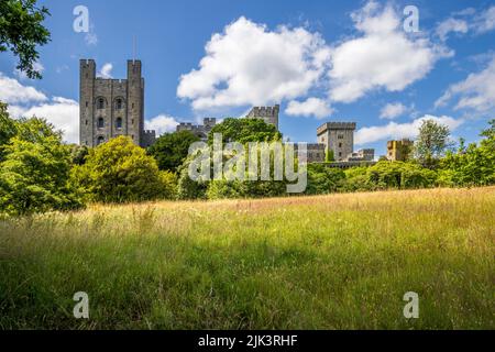 Penryhn Castle, Gwynedd, Nordwales Stockfoto