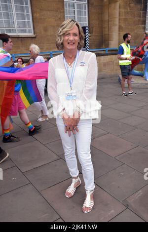 Norwich, England, Großbritannien, 30. Juli 2022. Stolz-Parade. Kredit: Liz Somerville/Alamy Live Nachrichten Stockfoto