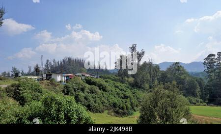 Schöne Landschaften von Ooty. Beste Hintergrundbilder Stockfoto