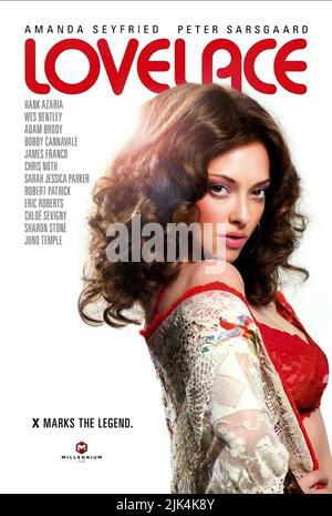 AMANDA SEYFRIED POSTER, LOVELACE, 2013 Stockfoto