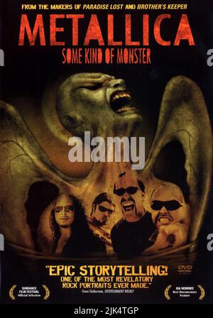 FILMPLAKAT, METALLICA: SOME KIND OF MONSTER, 2004 Stockfoto