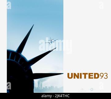 FILMPLAKAT, UNITED 93, 2006 Stockfoto