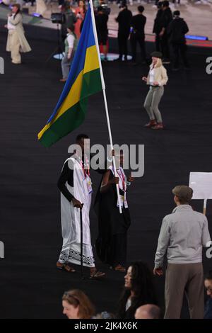 City, Birmingham, Großbritannien. 28.. Juli 2022. CWG Birmingham, Großbritannien: Die Eröffnungszeremonie im Alexander Stadium. (Bild: © Seshadri Sukumar/ZUMA Press Wire) Stockfoto