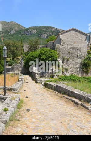 Stari Bar Stadt in der Nähe der neuen Stadt Bar. Montenegro, Europa Stockfoto