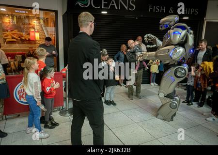 Titan, der Roboter Stockfoto