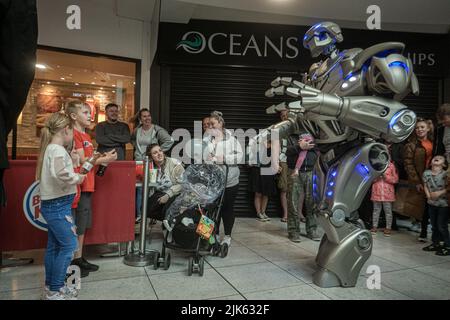 Titan, der Roboter Stockfoto