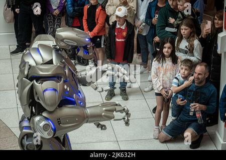 Titan, der Roboter Stockfoto