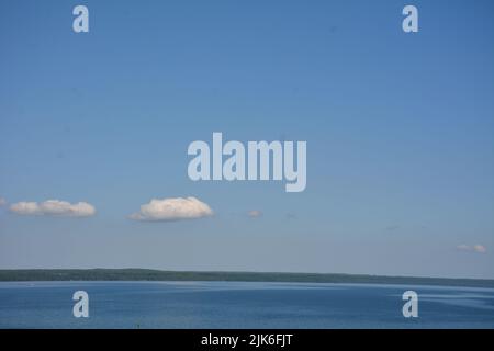 Leuchtturm in South Bay, MANITOULIN Island Stockfoto