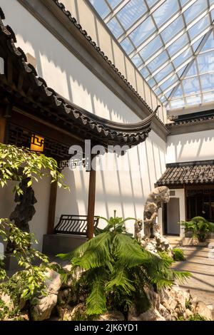 The Metropolitan Museum of Art, Astor Court, Chinese Art, NYC 2022 Stockfoto