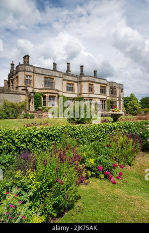 Thornbridge Hall und Gärten in der Nähe von Bakewell im Peak District, Derbyshire, England. Stockfoto