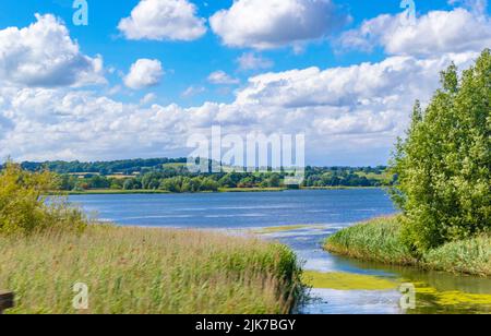 Blagdon Lake im wunderschönen Chew Valley in Bath und North East Somerset etwa 9 Meilen südlich von Bristol.England Stockfoto