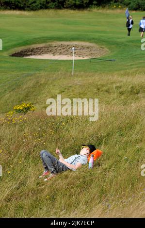 Ayrshire, Großbritannien. 31.. Juli 2022. Schottische Damen Open Golf. Letzter Tag, 31/07/22. Dundonald Links, Ayrshire. Kredit: CDG/Alamy Live Nachrichten Stockfoto