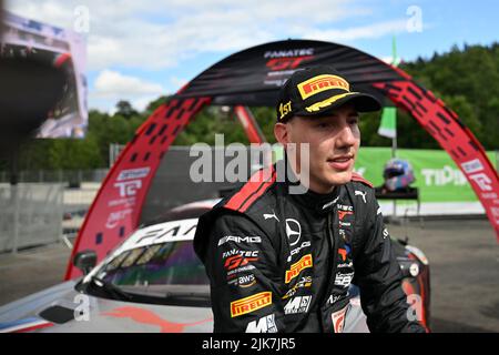 Spa, Belgien. 31.. Juli 2022. Celebrations,Rafaele Marciello Credit: Live Media Publishing Group/Alamy Live News Stockfoto