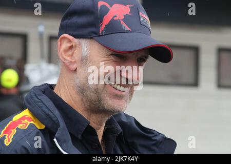 MOGYOROD, BUDAPEST, Ungarn. 31.. Juli 2022. Adrian NEWEY von Red Bull Racing, Formel 1, F1 Grand Prix - Formel 1 Ungarn - Formel 1 - 31. JULY2022 Uhr Hungaroring, - Honorarpflichtiges Foto, Honorarhaftbar, Copyright © THILL Arthur/ATPimages (THILL Arthur/ATP/SPP) Kredit: SPP Sport Pressefoto. /Alamy Live News Stockfoto