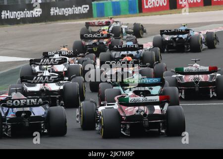 MOGYOROD, BUDAPEST, Ungarn. 31.. Juli 2022. Kredit: SPP Sport Pressefoto. /Alamy Live News Stockfoto