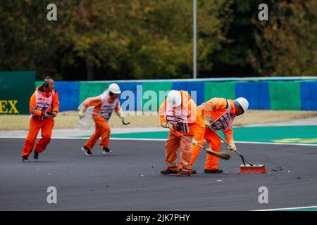 Budapest, Ungarn. 31.. Juli 2022. Marschall, F1 großer Preis von Ungarn auf dem Hungaroring am 31. Juli 2022 in Budapest, Ungarn. (Foto von HIGH TWO) Quelle: dpa/Alamy Live News Stockfoto