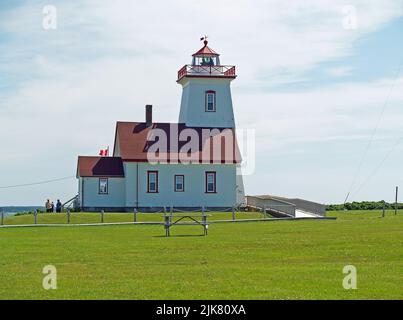 Woods Islands Lighthouse, PEI Stockfoto