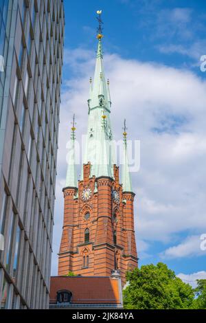 Kirche der Heiligen Klara in Stockholm Stockfoto