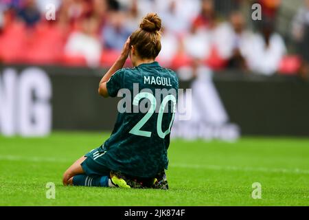 London, Großbritannien. 10.. Mai 2021. London, England, Juli 31. 2022: Während des UEFA Womens Euro 2022-Finals zwischen England und Deutschland im Wembley Stadium, England. (Kevin Hodgson/SPP) Quelle: SPP Sport Press Photo. /Alamy Live News Stockfoto