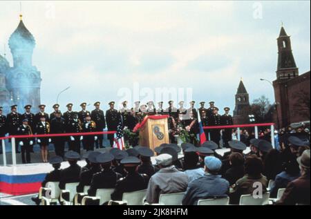 Polizei auf dem Roten Platz Film: Polizeiakademie: Mission nach Moskau; Polizeiakademie 7 (USA 1994) Regie: Alan Metter 10 June 1994 **WARNUNG** Dieses Foto ist nur für redaktionelle Zwecke bestimmt und unterliegt dem Copyright von WARNER BROS. Und/oder des Fotografen, der von der Film- oder Produktionsfirma beauftragt wurde und nur durch Publikationen im Zusammenhang mit der Bewerbung des oben genannten Films reproduziert werden kann. Eine obligatorische Gutschrift an WARNER BROS. Ist erforderlich. Der Fotograf sollte auch bei Bekanntwerden des Fotos gutgeschrieben werden. Ohne schriftliche Genehmigung der Film Company kann keine kommerzielle Nutzung gewährt werden. Stockfoto