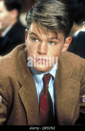 Matt Damon Film: School Ties (USA 1982) Charaktere: Charlie Dillon Regie: Robert Mandel 18. September 1992 **WARNUNG** Dieses Foto ist nur für redaktionelle Zwecke bestimmt und unterliegt dem Copyright von PARAMOUNT PICTURES und/oder des Fotografen, der von der Film- oder Produktionsfirma beauftragt wurde und darf nur von Publikationen im Zusammenhang mit der Bewerbung des oben genannten Films reproduziert werden. Eine obligatorische Gutschrift für PARAMOUNT-BILDER ist erforderlich. Der Fotograf sollte auch bei Bekanntwerden des Fotos gutgeschrieben werden. Ohne schriftliche Genehmigung der Film Company kann keine kommerzielle Nutzung gewährt werden. Stockfoto