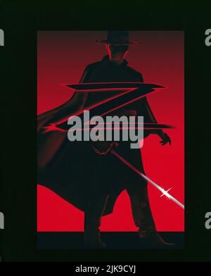 Filmposter Film die Maske des Zorro (USA/DE 1998) Regie: Martin Campbell 17. Juli 1998 **WARNUNG** dieses Foto ist nur für redaktionelle Zwecke bestimmt und unterliegt dem Copyright von TRISTAR PICTURES und/oder dem Fotografen, der von der Film- oder Produktionsgesellschaft beauftragt wurde. Es kann nur durch Veröffentlichungen in Verbindung mit der Werbung für den oben genannten Film reproduziert werden. Es ist eine obligatorische Gutschrift für TRISTAR PICTURES erforderlich. Der Fotograf sollte ebenfalls angerechnet werden, wenn er bekannt ist. Ohne schriftliche Genehmigung der Film Company kann keine kommerzielle Nutzung gewährt werden. Stockfoto