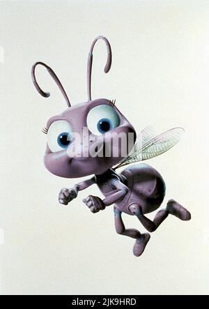 Princess Dot Film: A Bug'S Life (USA 1998) Regie: John Lasseter & Andrew Stanton 14 November 1998 **WARNUNG** Dieses Foto ist nur für den redaktionellen Gebrauch bestimmt und unterliegt dem Copyright von DISNEYPIXAR und/oder des Fotografen, der von der Film oder Production Company beauftragt wurde und kann nur durch Publikationen im Zusammenhang mit der Bewerbung des oben genannten Films reproduziert werden. Eine obligatorische Gutschrift an DISNEYPIXAR ist erforderlich. Der Fotograf sollte auch bei Bekanntwerden des Fotos gutgeschrieben werden. Ohne schriftliche Genehmigung der Film Company kann keine kommerzielle Nutzung gewährt werden. Stockfoto