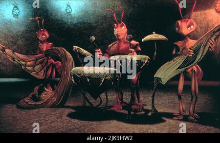 Allgemeiner Szenenfilm: Antz (1998) Regie: Eric Darnell & Tim Johnson 19. September 1998 **WARNUNG** Dieses Foto ist nur für den redaktionellen Gebrauch bestimmt und unterliegt dem Copyright von DREAMWORKS und/oder des Fotografen, der von der Film- oder Produktionsfirma beauftragt wurde, und kann nur von Publikationen im Zusammenhang mit der Bewerbung des oben genannten Films reproduziert werden. Eine obligatorische Gutschrift an DREAMWORKS ist erforderlich. Der Fotograf sollte auch bei Bekanntwerden des Fotos gutgeschrieben werden. Ohne schriftliche Genehmigung der Film Company kann keine kommerzielle Nutzung gewährt werden. Stockfoto