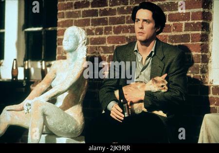 Hugh Grant Film: Nine Months (USA 1995) Charaktere: Samuel Faulkner Regie: Chris Columbus 12 July 1995 **WARNUNG** Dieses Foto ist nur für den redaktionellen Gebrauch bestimmt und unterliegt dem Copyright von 20. CENTURY FOX und/oder des Fotografen, der von der Film- oder Produktionsfirma beauftragt wurde und kann nur durch Publikationen im Zusammenhang mit der Bewerbung des oben genannten Films reproduziert werden. Eine obligatorische Gutschrift an 20. CENTURY FOX ist erforderlich. Der Fotograf sollte auch bei Bekanntwerden des Fotos gutgeschrieben werden. Ohne schriftliche Genehmigung der Film Company kann keine kommerzielle Nutzung gewährt werden. Stockfoto