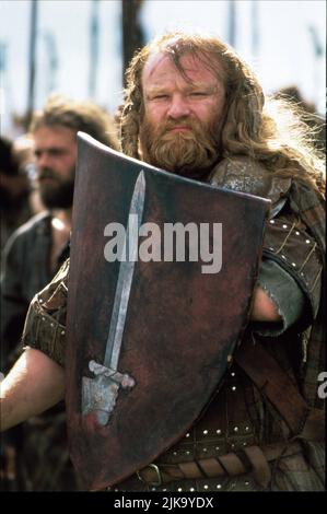 Brendan Gleeson Film: Braveheart (USA 1995) Charaktere: Hamish Campbell Regie: Mel Gibson 18 May 1995 **WARNUNG** Dieses Foto ist nur für redaktionelle Verwendung bestimmt und unterliegt dem Copyright von ICON PRODUCTIONS und/oder dem von der Film oder Production Company beauftragten Fotografen und kann nur von Publikationen im Zusammenhang mit der Bewerbung des oben genannten Films reproduziert werden. Eine obligatorische Gutschrift für ICON-PRODUKTIONEN ist erforderlich. Der Fotograf sollte auch bei Bekanntwerden des Fotos gutgeschrieben werden. Ohne schriftliche Genehmigung der Film Company kann keine kommerzielle Nutzung gewährt werden. Stockfoto